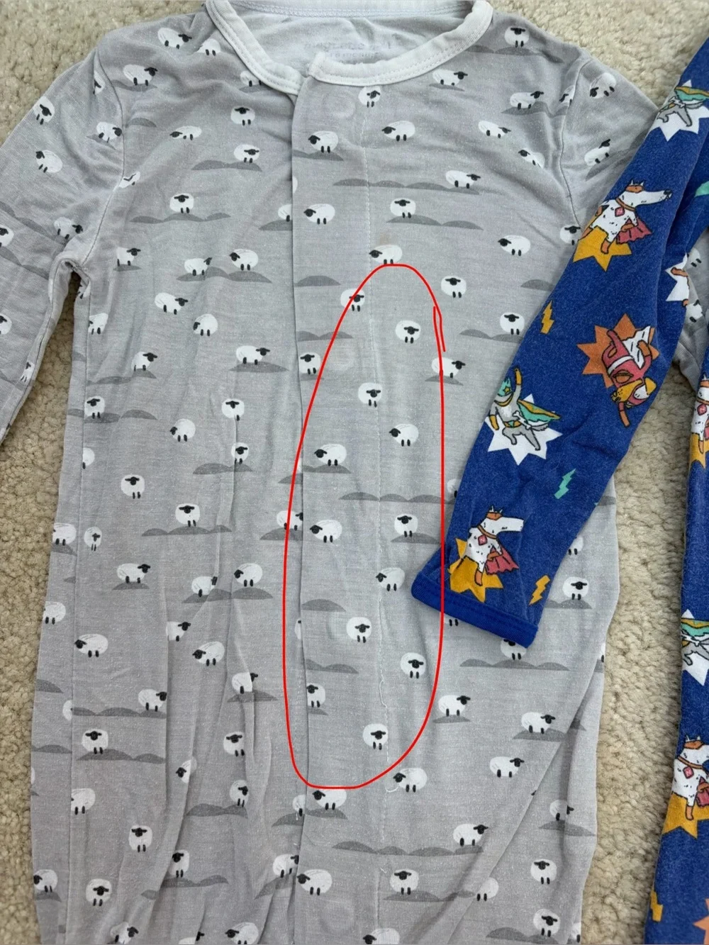 Magnetic Me Size 12-18 Months Animal Print Footie Modal Pajamas Bundle